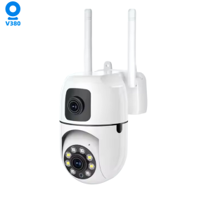 Dual Lens V380 Pro Smart Wifi Camera Dual Lens 2K 4MP Wireless PTZ