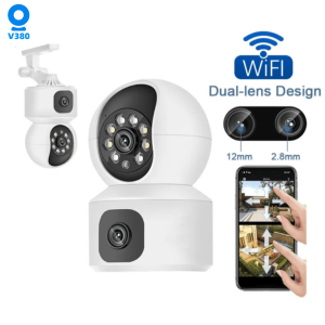 V380 Dual Lens HD Smart IP Home Camera WiFi